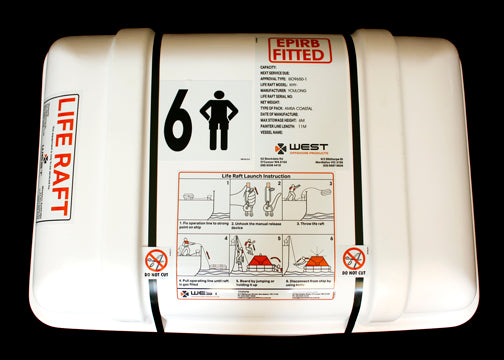 6-Person Offshore Life raft ISO 9650-1