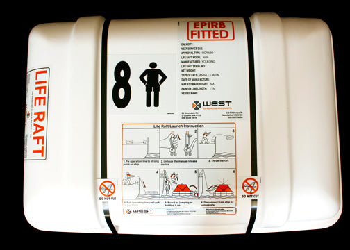 8-Person Offshore Life raft ISO 9650-1
