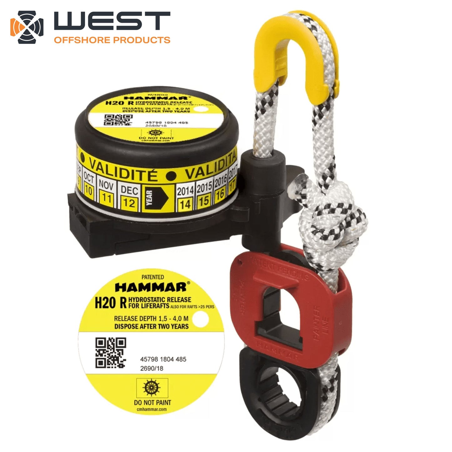 Hammar HR-0100 HRU SOLAS (For Sizes 14 person upwards)
