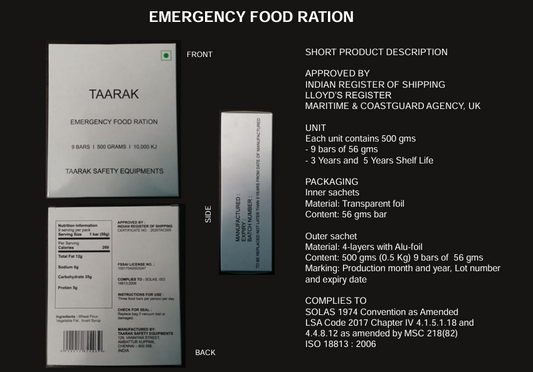 SOLAS Food Ration 500gram