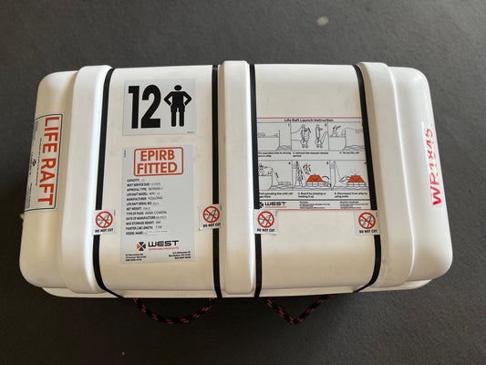 12-Person Offshore Life raft ISO 9650-1