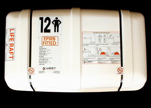 12-Person Offshore Life raft ISO 9650-1