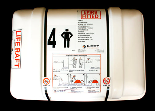4-Person Offshore Life raft ISO 9650-1