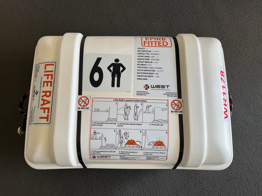 6-Person Offshore Life raft ISO 9650-1